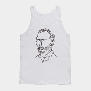 Van Gogh Fine line Tank Top